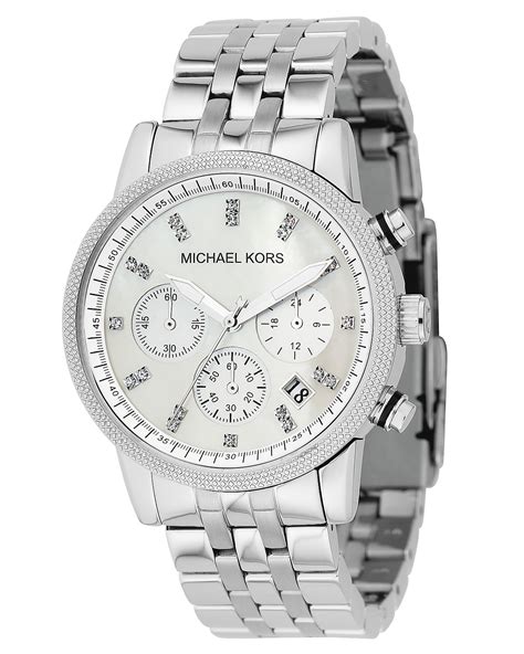 michael kors all stainless steel watch 10 atm price